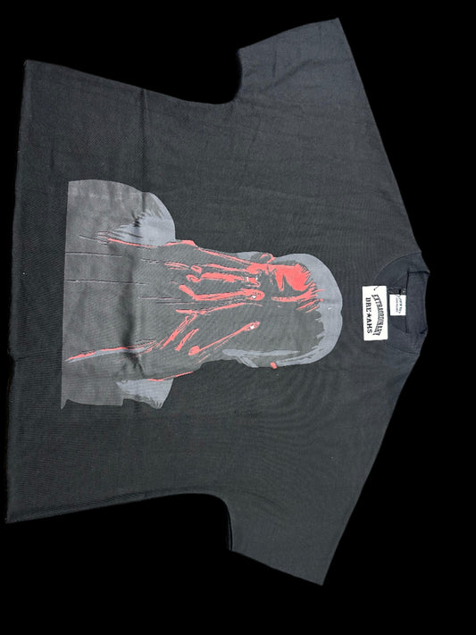 "WHY DID YOU EAT THE APPLE EVE" T-shirt cropped