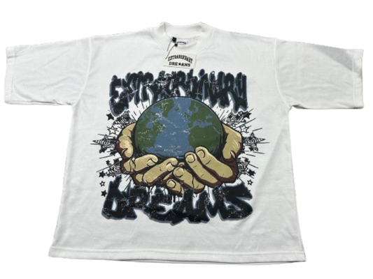 Extraordinary Dreams White Tee